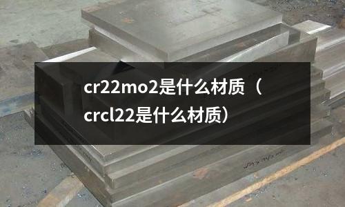 cr22mo2是什么材質(zhì)（crcl22是什么材質(zhì)）