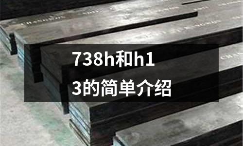 738h和h13的簡單介紹