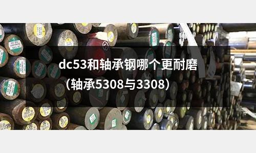 dc53和軸承鋼哪個更耐磨（軸承5308與3308）