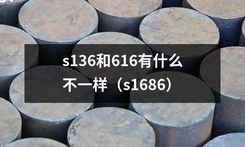 s136和616有什么不一樣（s1686）