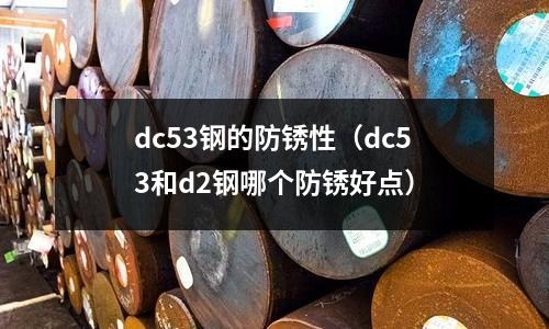 dc53鋼的防銹性（dc53和d2鋼哪個防銹好點）