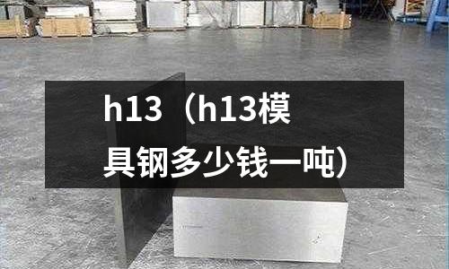 h13（h13模具鋼多少錢一噸）