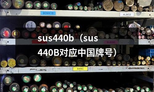 sus440b（sus440B對應中國牌號）