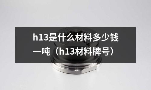 h13是什么材料多少錢一噸（h13材料牌號）