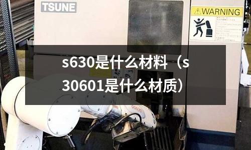 s630是什么材料（s30601是什么材質(zhì)）