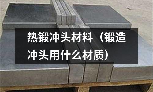 熱鍛沖頭材料（鍛造沖頭用什么材質(zhì)）