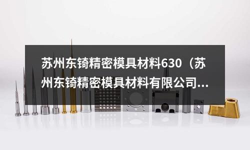 蘇州東锜精密模具材料630（蘇州東锜精密模具材料有限公司是日本東珠子公司嗎）