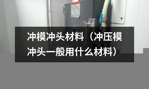 沖模沖頭材料（沖壓模沖頭一般用什么材料）