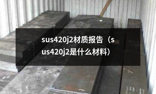 sus420j2材質報告（sus420j2是什么材料）