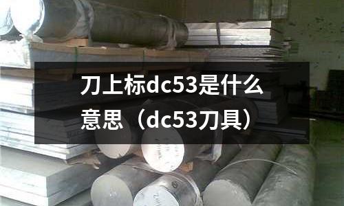 刀上標(biāo)dc53是什么意思（dc53刀具）