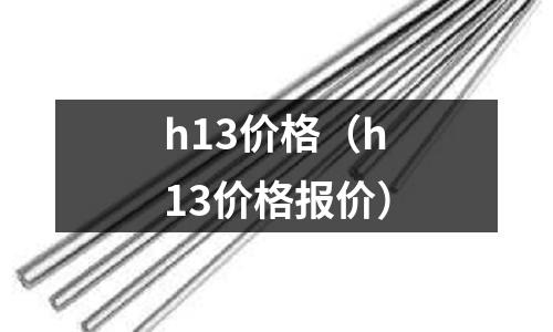 h13價格（h13價格報價）