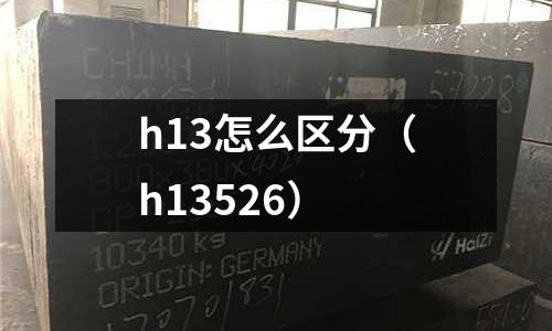 h13怎么區(qū)分（h13526）