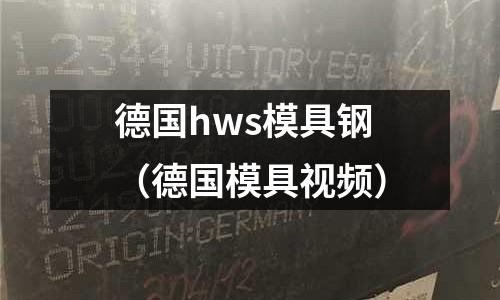 德國hws模具鋼（德國模具視頻）