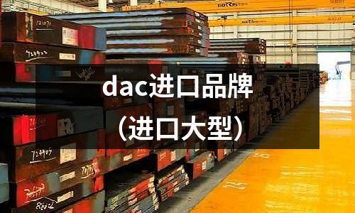 dac進口品牌（進口大型）