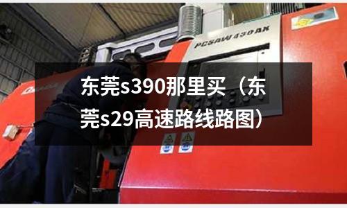 東莞s390那里買（東莞s29高速路線路圖）