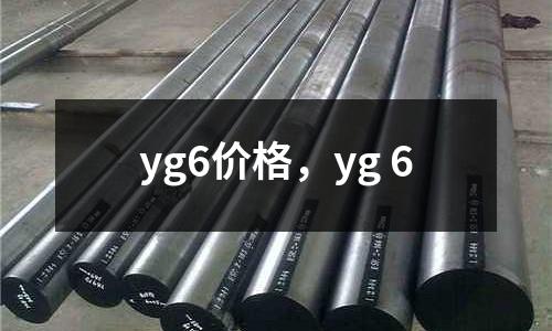 yg6價格，yg 6