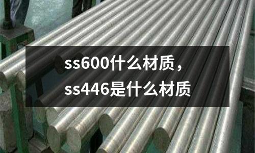 ss600什么材質(zhì)，ss446是什么材質(zhì)