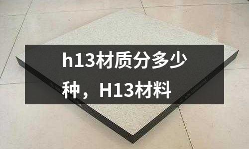 h13材質(zhì)分多少種，H13材料