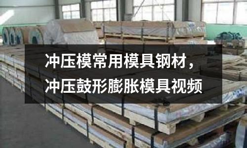 沖壓模常用模具鋼材，沖壓鼓形膨脹模具視頻