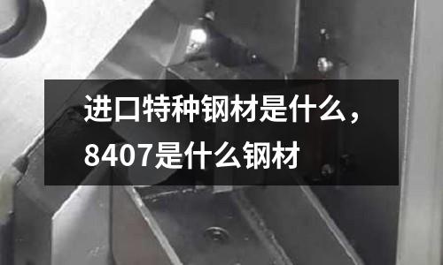 進口特種鋼材是什么，8407是什么鋼材