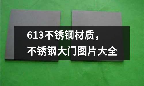 613不銹鋼材質(zhì)，不銹鋼大門圖片大全