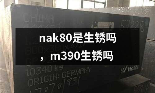 nak80是生銹嗎，m390生銹嗎