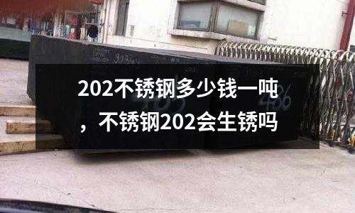 202不銹鋼多少錢一噸，不銹鋼202會生銹嗎