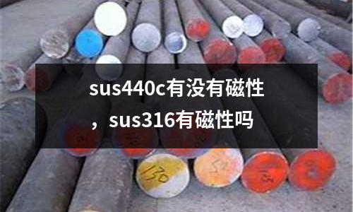 sus440c有沒有磁性，sus316有磁性嗎