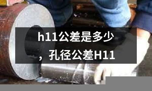 h11公差是多少，孔徑公差H11