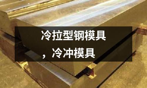 冷拉型鋼模具，冷沖模具