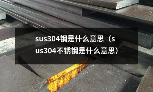 sus304鋼是什么意思（sus304不銹鋼是什么意思）