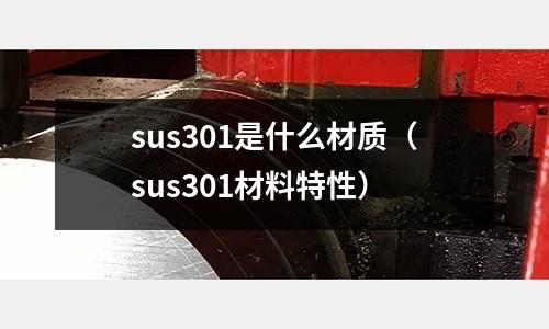 sus301是什么材質(zhì)（sus301材料特性）