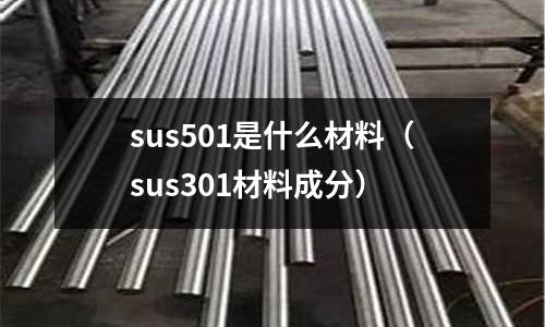 sus501是什么材料（sus301材料成分）