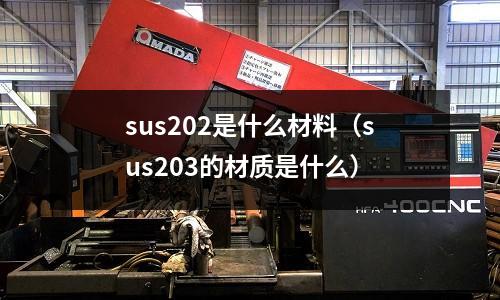 sus202是什么材料（sus203的材質(zhì)是什么）