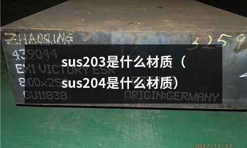 sus203是什么材質(zhì)（sus204是什么材質(zhì)）