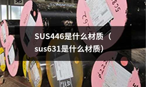 SUS446是什么材質（sus631是什么材質）