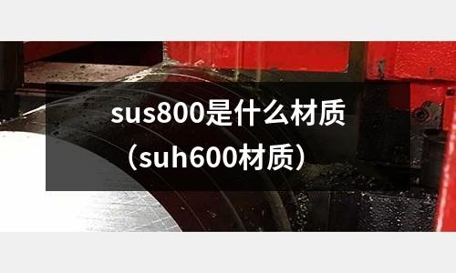 sus800是什么材質(zhì)（suh600材質(zhì)）