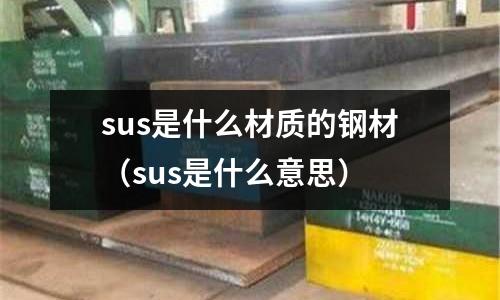 sus是什么材質(zhì)的鋼材（sus是什么意思）