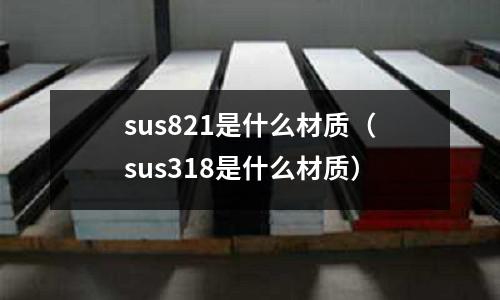 sus821是什么材質(zhì)（sus318是什么材質(zhì)）