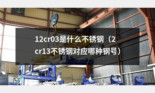 12cr03是什么不銹鋼（2cr13不銹鋼對應哪種鋼號）