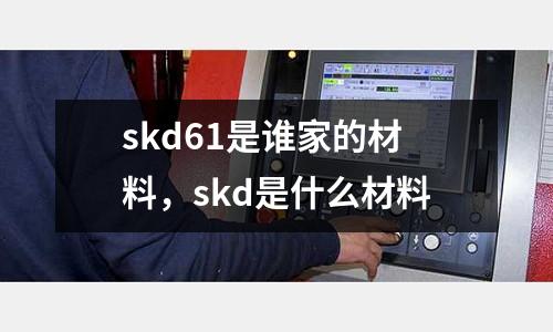 skd61是誰家的材料，skd是什么材料