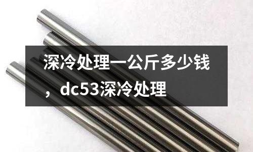 深冷處理一公斤多少錢，dc53深冷處理