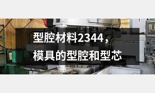 型腔材料2344，模具的型腔和型芯