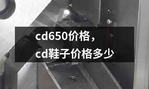 cd650價格，cd鞋子價格多少