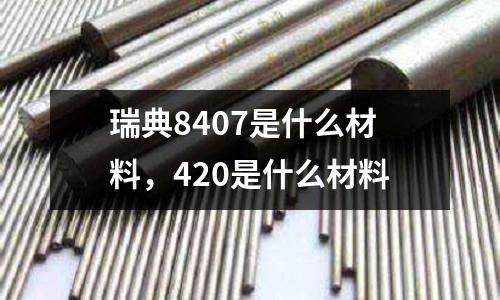 瑞典8407是什么材料，420是什么材料