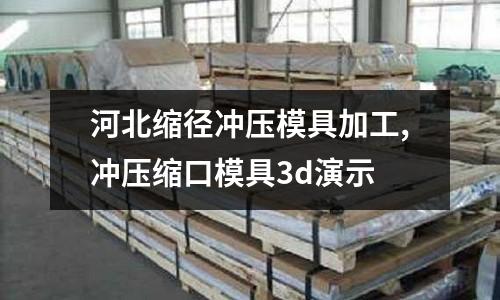 河北縮徑?jīng)_壓模具加工,沖壓縮口模具3d演示