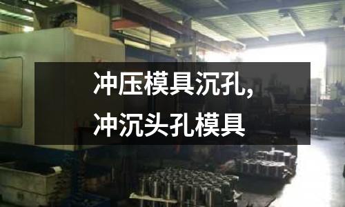 沖壓模具沉孔,沖沉頭孔模具