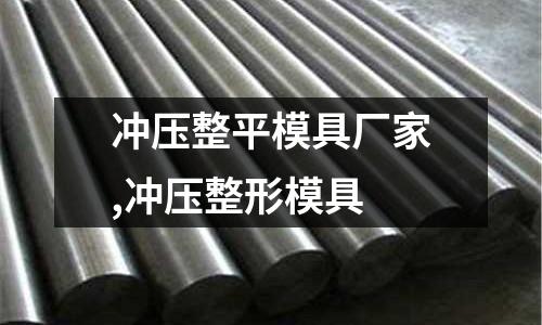 沖壓整平模具廠家,沖壓整形模具