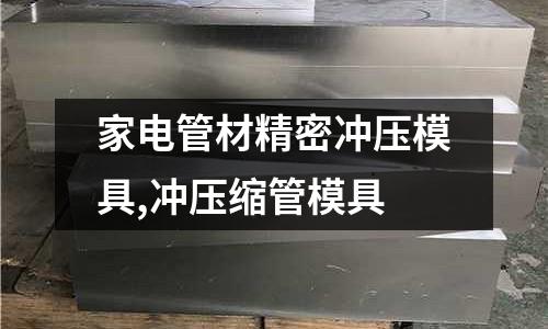 家電管材精密沖壓模具,沖壓縮管模具