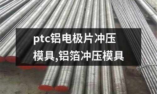 ptc鋁電極片沖壓模具,鋁箔沖壓模具